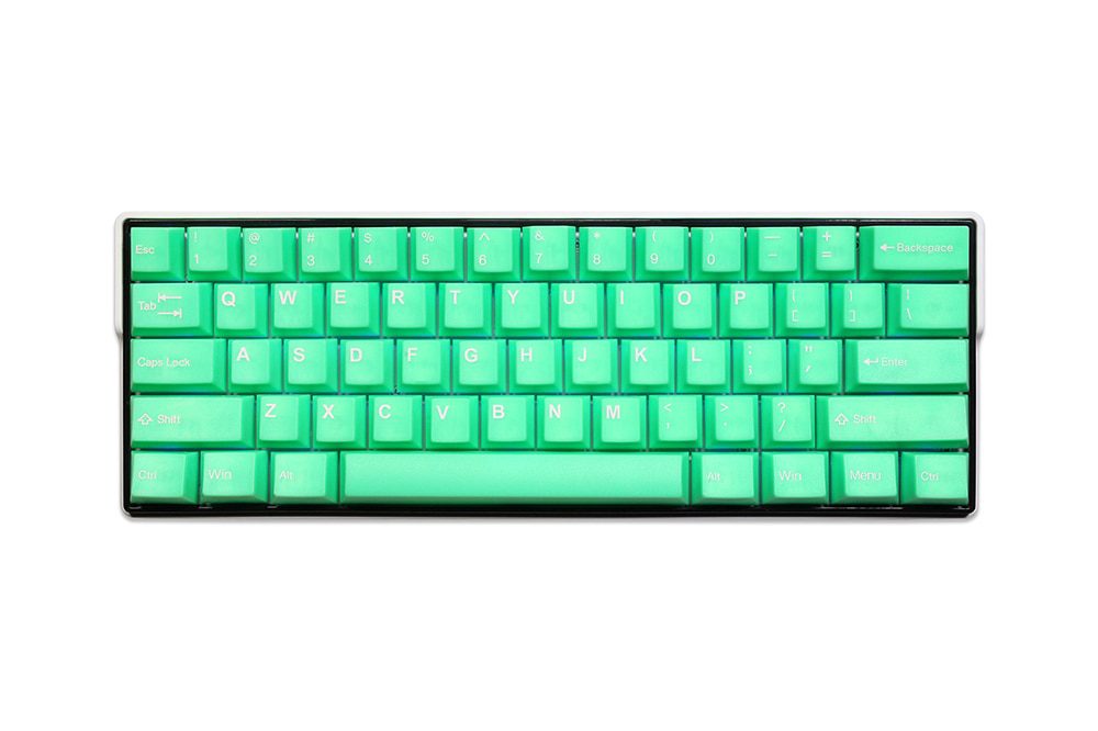 Taihao Haunted Slime Sprout ABS Doubleshot Keycap Translucent Cubic for mechanical keyboard color of Green Colorway Taihao Haunted Slime Sprout ABS Doubleshot Keycap Translucent Cubic for mechanical keyboard color of Green Colorway