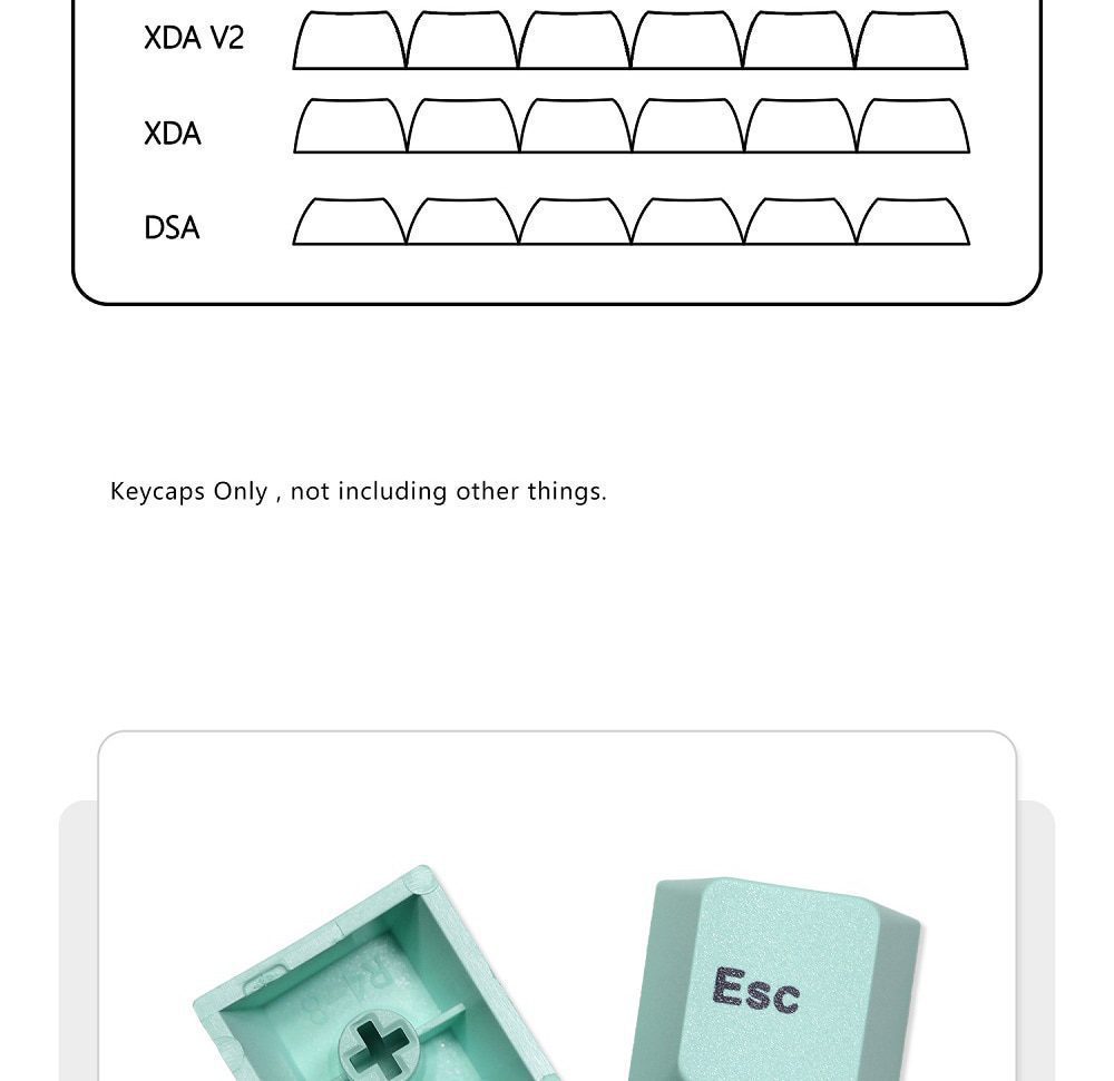 WM Elegant Beige Green Dye Sub Keycap Thick PBT Cherry Profile for keyboard 87 tkl 104 ansi xd64 bm60 xd68 bm65 bm68 WM Elegant Beige Green Dye Sub Keycap Thick PBT Cherry Profile for keyboard 87 tkl 104 ansi xd64 bm60 xd68 bm65 bm68