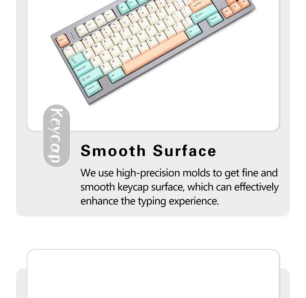 WM Elegant Beige Green Dye Sub Keycap Thick PBT Cherry Profile for keyboard 87 tkl 104 ansi xd64 bm60 xd68 bm65 bm68 WM Elegant Beige Green Dye Sub Keycap Thick PBT Cherry Profile for keyboard 87 tkl 104 ansi xd64 bm60 xd68 bm65 bm68