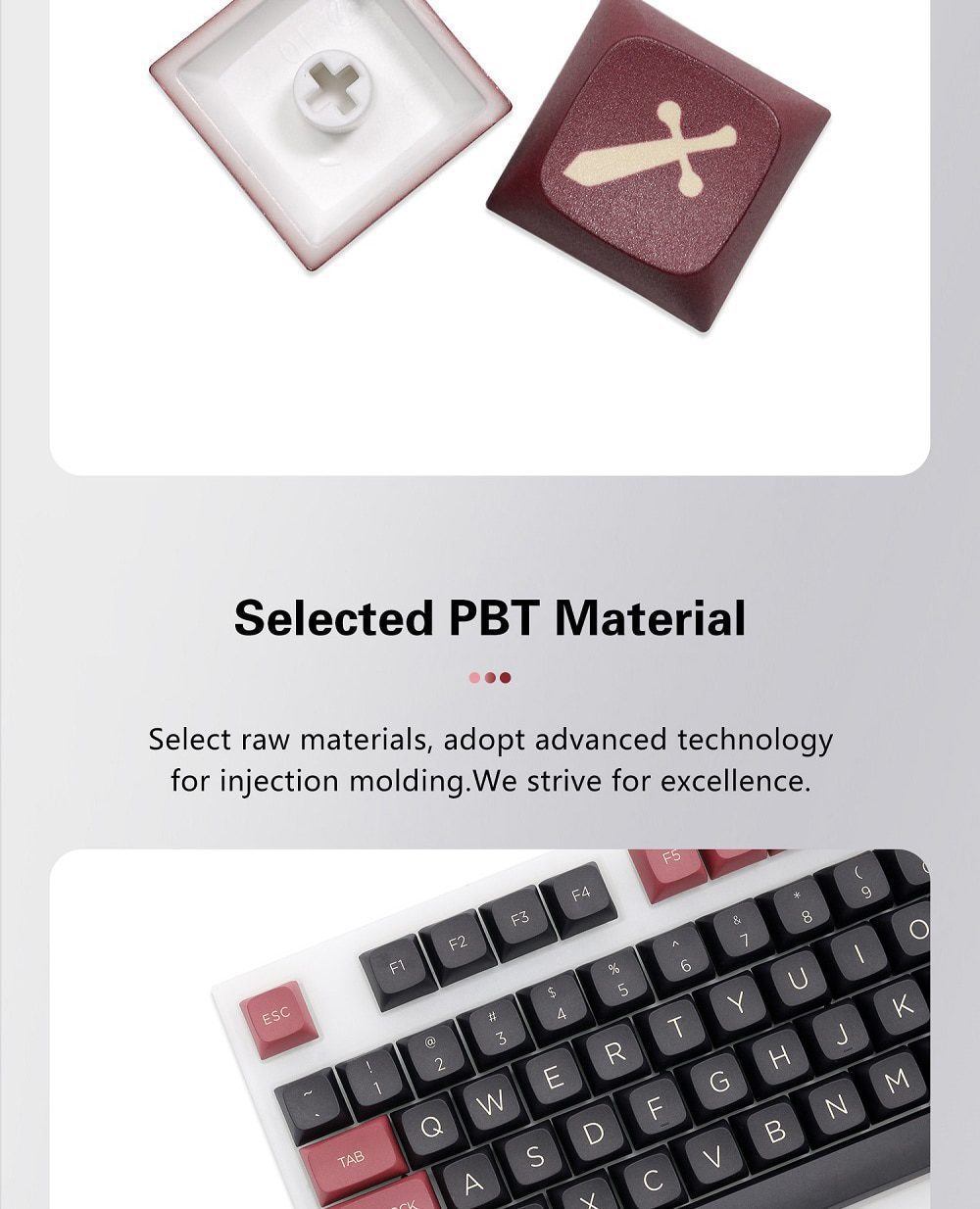 XDA V2 Kung Fu Dye Sub Keycap Set thick PBT for keyboard gh60 poker 87 tkl 104 ansi xd64 bm60 xd68 xd84 Similar with Red Samurai XDA V2 Kung Fu Dye Sub Keycap Set thick PBT for keyboard gh60 poker 87 tkl 104 ansi xd64 bm60 xd68 xd84 Similar with Red Samurai