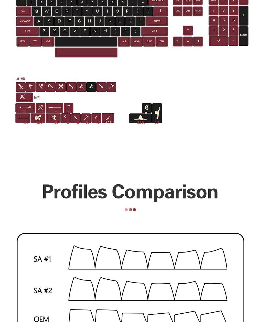 XDA V2 Kung Fu Dye Sub Keycap Set thick PBT for keyboard gh60 poker 87 tkl 104 ansi xd64 bm60 xd68 xd84 Similar with Red Samurai XDA V2 Kung Fu Dye Sub Keycap Set thick PBT for keyboard gh60 poker 87 tkl 104 ansi xd64 bm60 xd68 xd84 Similar with Red Samurai