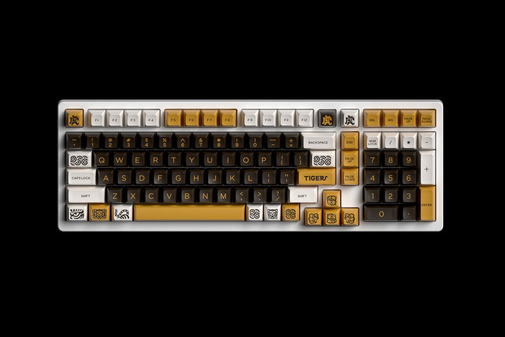 Glove X Domikey SA Tiger abs doubleshot keycap for mx stem keyboard poker 87 104 gh60 xd64 xd68 xd87 bm60 bm65 bm80 Glove X Domikey SA Tiger abs doubleshot keycap for mx stem keyboard poker 87 104 gh60 xd64 xd68 xd87 bm60 bm65 bm80