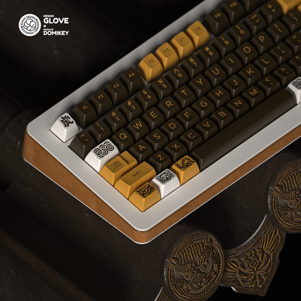 Glove X Domikey SA Tiger abs doubleshot keycap for mx stem keyboard poker 87 104 gh60 xd64 xd68 xd87 bm60 bm65 bm80 Glove X Domikey SA Tiger abs doubleshot keycap for mx stem keyboard poker 87 104 gh60 xd64 xd68 xd87 bm60 bm65 bm80