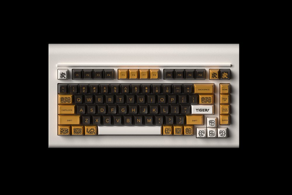 Glove X Domikey SA Tiger abs doubleshot keycap for mx stem keyboard poker 87 104 gh60 xd64 xd68 xd87 bm60 bm65 bm80 Glove X Domikey SA Tiger abs doubleshot keycap for mx stem keyboard poker 87 104 gh60 xd64 xd68 xd87 bm60 bm65 bm80