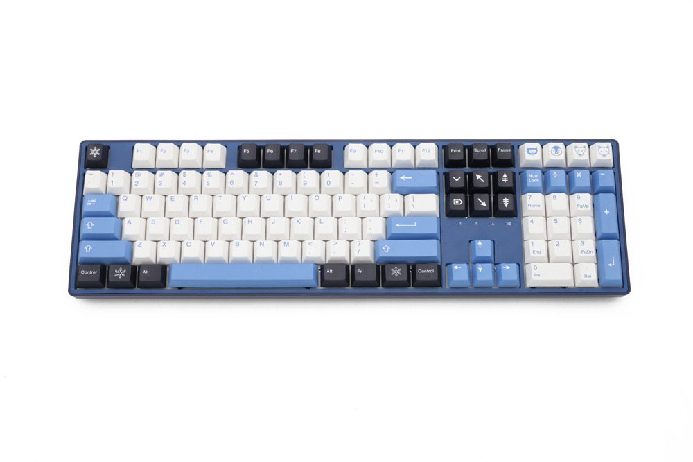 OMO Pole Circle Cherry profile Dye Sub Keycap for mechanical keyboard 60 87 104 tkl ansi xd64 bm60 bm68 bm80 xd87 xd96