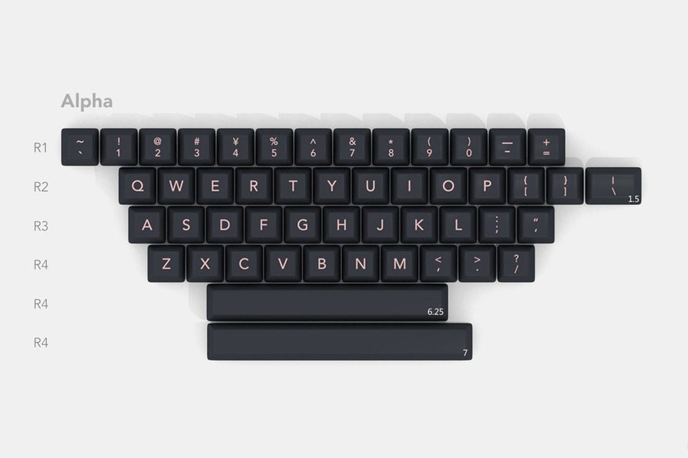 Domikey SA abs doubleshot keycap set VILLANELLA Black Pink SA for mx stem keyboard poker 87 104 gh60 xd64 xd68 xd84 xd96 xd87 Domikey SA abs doubleshot keycap set VILLANELLA Black Pink SA for mx stem keyboard poker 87 104 gh60 xd64 xd68 xd84 xd96 xd87