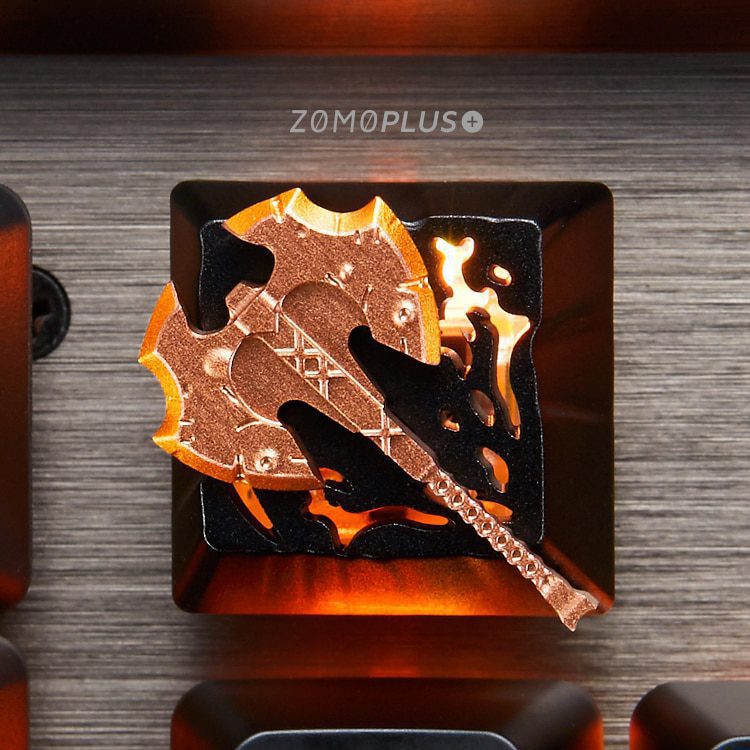 zomo dota dota2 Heart of Tarrasque Artisan Keycap CNC anodized aluminum Compatible Cherry MX switches