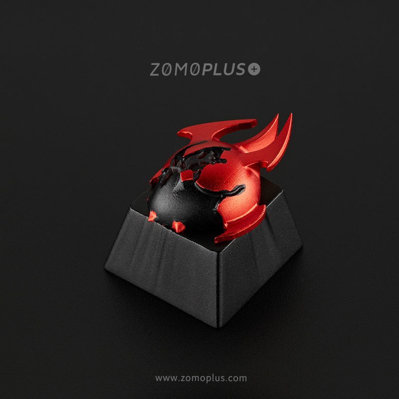 zomo dota dota2 Heart of Tarrasque Artisan Keycap CNC anodized aluminum Compatible Cherry MX switches