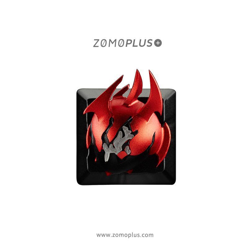 zomo dota dota2 Heart of Tarrasque Artisan Keycap CNC anodized aluminum Compatible Cherry MX switches