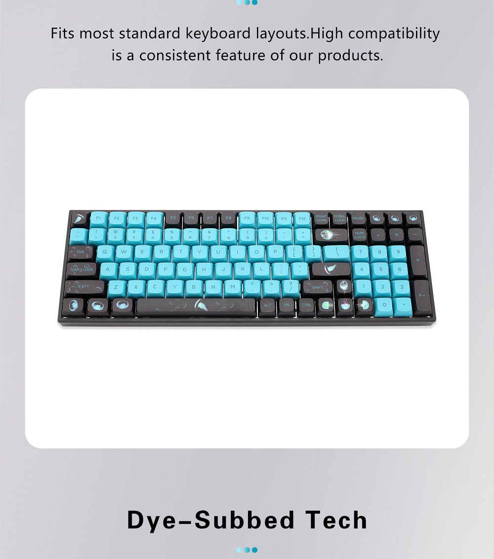 XDA V2 Ocean Jellyfish Dye Sub Keycap Set thick PBT for keyboard gh60 poker 87 tkl 104 ansi xd64 bm60 xd68 xd84 xd96 Blue Black XDA V2 Ocean Jellyfish Dye Sub Keycap Set thick PBT for keyboard gh60 poker 87 tkl 104 ansi xd64 bm60 xd68 xd84 xd96 Blue Black
