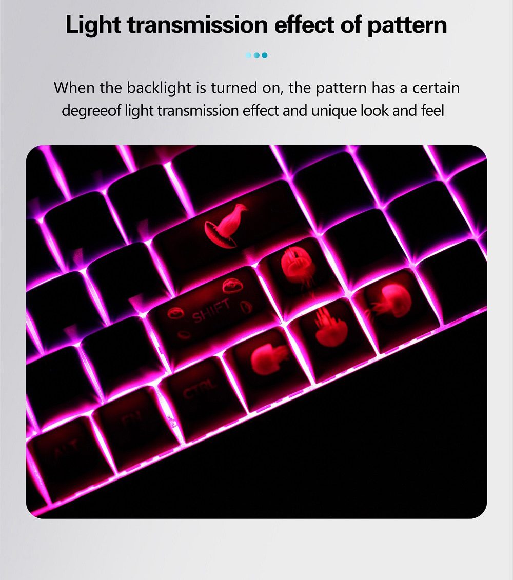 XDA V2 Ocean Jellyfish Dye Sub Keycap Set thick PBT for keyboard gh60 poker 87 tkl 104 ansi xd64 bm60 xd68 xd84 xd96 Blue Black XDA V2 Ocean Jellyfish Dye Sub Keycap Set thick PBT for keyboard gh60 poker 87 tkl 104 ansi xd64 bm60 xd68 xd84 xd96 Blue Black