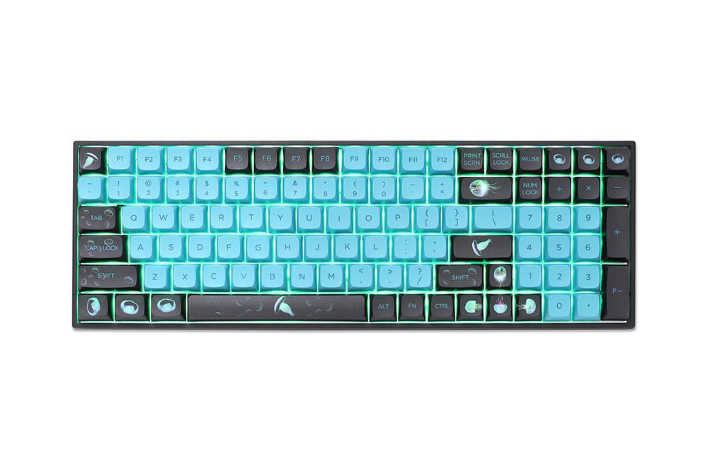 XDA V2 Ocean Jellyfish Dye Sub Keycap Set thick PBT for keyboard gh60 poker 87 tkl 104 ansi xd64 bm60 xd68 xd84 xd96 Blue Black XDA V2 Ocean Jellyfish Dye Sub Keycap Set thick PBT for keyboard gh60 poker 87 tkl 104 ansi xd64 bm60 xd68 xd84 xd96 Blue Black