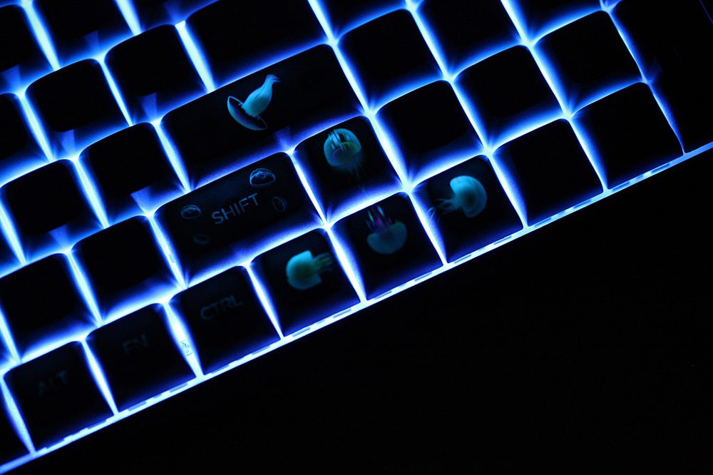 XDA V2 Ocean Jellyfish Dye Sub Keycap Set thick PBT for keyboard gh60 poker 87 tkl 104 ansi xd64 bm60 xd68 xd84 xd96 Blue Black XDA V2 Ocean Jellyfish Dye Sub Keycap Set thick PBT for keyboard gh60 poker 87 tkl 104 ansi xd64 bm60 xd68 xd84 xd96 Blue Black