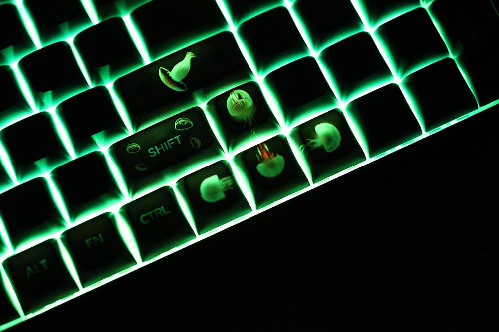 XDA V2 Ocean Jellyfish Dye Sub Keycap Set thick PBT for keyboard gh60 poker 87 tkl 104 ansi xd64 bm60 xd68 xd84 xd96 Blue Black XDA V2 Ocean Jellyfish Dye Sub Keycap Set thick PBT for keyboard gh60 poker 87 tkl 104 ansi xd64 bm60 xd68 xd84 xd96 Blue Black