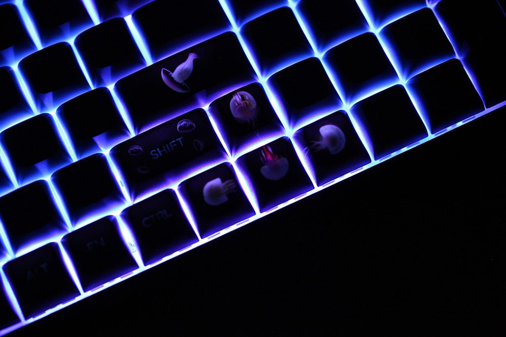XDA V2 Ocean Jellyfish Dye Sub Keycap Set thick PBT for keyboard gh60 poker 87 tkl 104 ansi xd64 bm60 xd68 xd84 xd96 Blue Black XDA V2 Ocean Jellyfish Dye Sub Keycap Set thick PBT for keyboard gh60 poker 87 tkl 104 ansi xd64 bm60 xd68 xd84 xd96 Blue Black