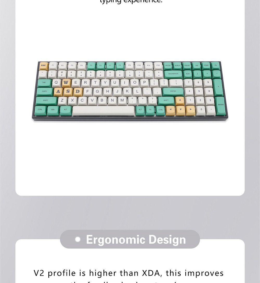 XDA V2 Dare to Die Corps Dye Sub Keycap Set thick PBT for keyboard gh60 poker 87 tkl 104 ansi xd64 bm60 xd68 bm65 bm68 Green XDA V2 Dare to Die Corps Dye Sub Keycap Set thick PBT for keyboard gh60 poker 87 tkl 104 ansi xd64 bm60 xd68 bm65 bm68 Green