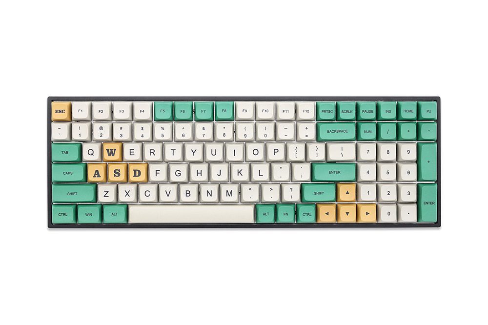 XDA V2 Dare to Die Corps Dye Sub Keycap Set thick PBT for keyboard gh60 poker 87 tkl 104 ansi xd64 bm60 xd68 bm65 bm68 Green XDA V2 Dare to Die Corps Dye Sub Keycap Set thick PBT for keyboard gh60 poker 87 tkl 104 ansi xd64 bm60 xd68 bm65 bm68 Green