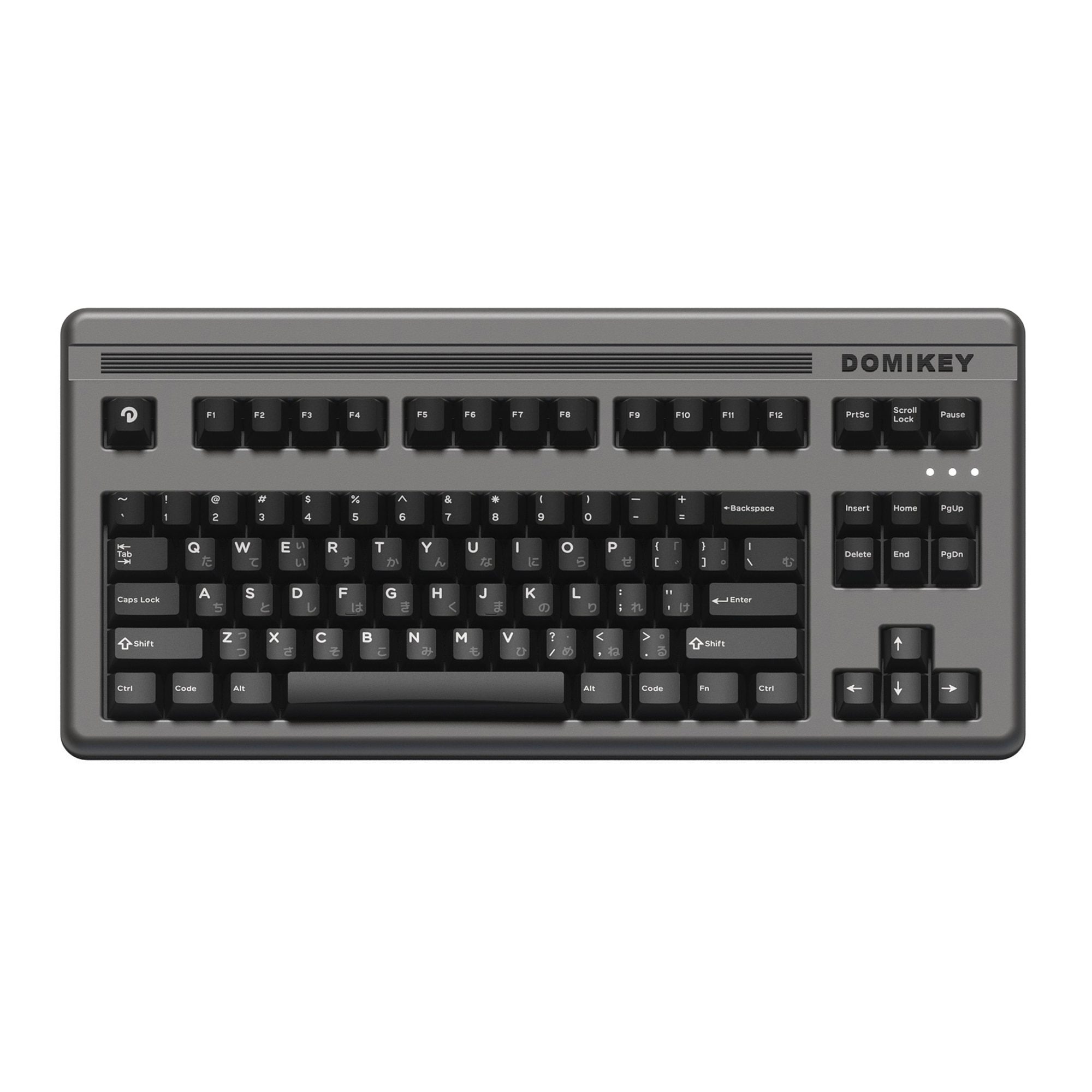 Domikey WOB White on Black Cherry Profile abs doubleshot keycap for mx stem keyboard poker xd68 xd84 BM60 BM65 87 104 gh60 xd64