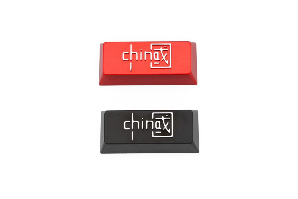 KEYFIRST FOT1 China Zhong Guo Enter Artisan Keycap CNC anodized aluminum Compatible Cherry MX switches Black Red OEM Profile KEYFIRST FOT1 China Zhong Guo Enter Artisan Keycap CNC anodized aluminum Compatible Cherry MX switches Black Red OEM Profile