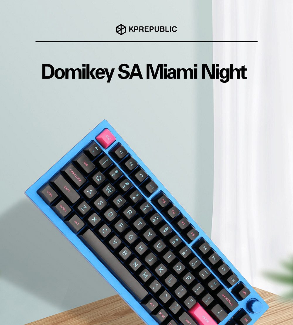 Domikey SA abs doubleshot keycap Miami Night for mx stem keyboard poker 87 104 BM60 BM65 BM68 gh60 xd64 xd68 xd87 Cyan Magenta Domikey SA abs doubleshot keycap Miami Night for mx stem keyboard poker 87 104 BM60 BM65 BM68 gh60 xd64 xd68 xd87 Cyan Magenta