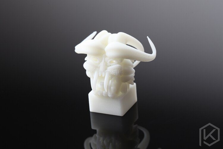 Novelty Shine Through Keycaps 3d printed print printing pla monster custom mechanical keyboards light Cherry MX compatible Novelty Shine Through Keycaps 3d printed print printing pla monster custom mechanical keyboards light Cherry MX compatible