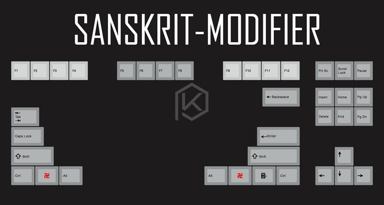 kprepublic 139 Sanskrit root font language letter Cherry profile Dye Sub Keycap PBT for gh60 xd60 xd84 cospad tada68 87 104 kprepublic 139 Sanskrit root font language letter Cherry profile Dye Sub Keycap PBT for gh60 xd60 xd84 cospad tada68 87 104