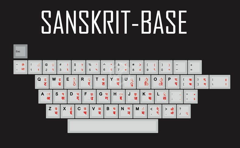 kprepublic 139 Sanskrit root font language letter Cherry profile Dye Sub Keycap PBT for gh60 xd60 xd84 cospad tada68 87 104 kprepublic 139 Sanskrit root font language letter Cherry profile Dye Sub Keycap PBT for gh60 xd60 xd84 cospad tada68 87 104