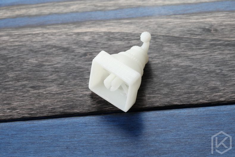 Novelty Shine Through Keycaps 3d printed print printing pla snowman custom mechanical keyboards light Cherry MX compatible Novelty Shine Through Keycaps 3d printed print printing pla snowman custom mechanical keyboards light Cherry MX compatible