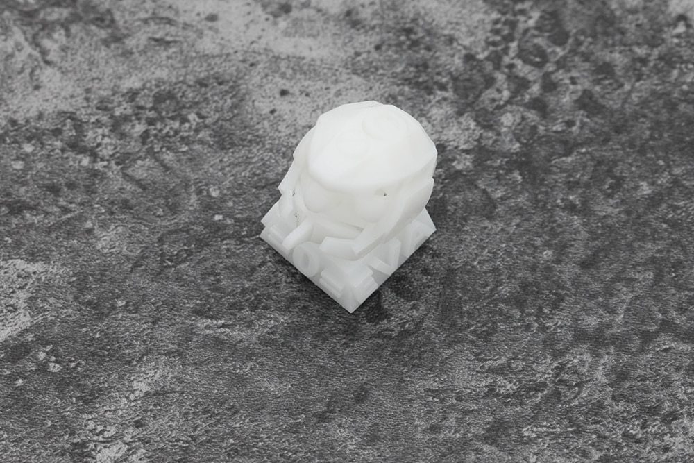 Novelty Shine Through Keycaps 3d printed print printing pla eva00 custom mechanical keyboards light Cherry MX compatible Novelty Shine Through Keycaps 3d printed print printing pla eva00 custom mechanical keyboards light Cherry MX compatible