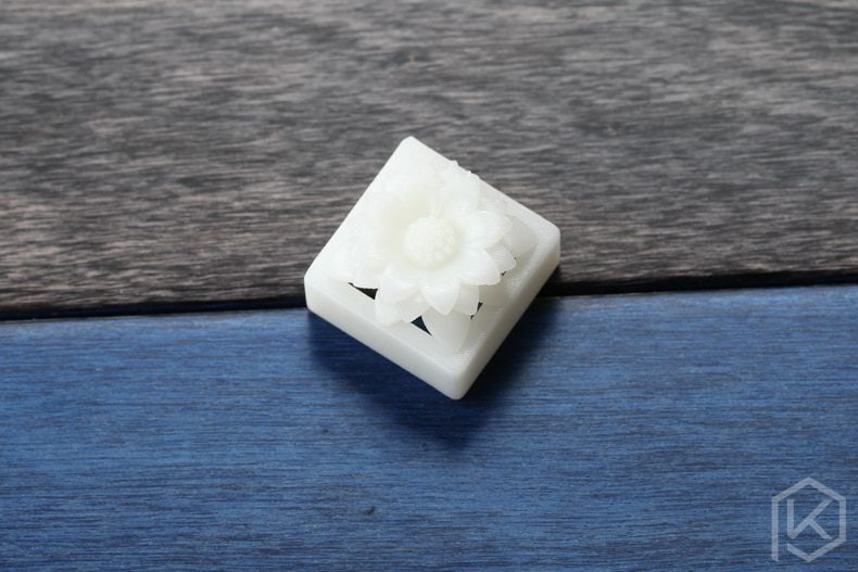 Novelty Shine Through Keycaps 3d printed print printing pla flower custom mechanical keyboards light Cherry MX compatible Novelty Shine Through Keycaps 3d printed print printing pla flower custom mechanical keyboards light Cherry MX compatible