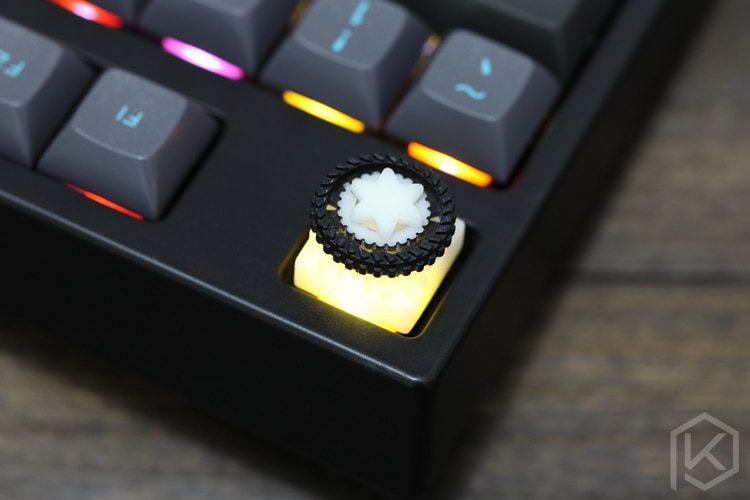 Novelty Shine Through Keycaps 3d printed print printing pla gear turbo custom mechanical keyboards light Cherry MX compatible Novelty Shine Through Keycaps 3d printed print printing pla gear turbo custom mechanical keyboards light Cherry MX compatible