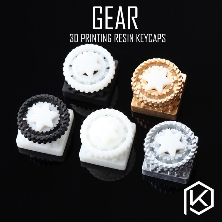 Novelty Shine Through Keycaps 3d printed print printing pla 100 kind love custom mechanical keyboards light Cherry MX compatible