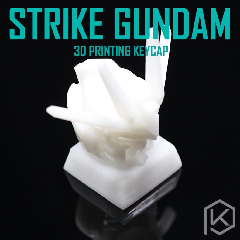 Novelty Shine Through Keycaps 3d printed print printing pla 100 kind love custom mechanical keyboards light Cherry MX compatible