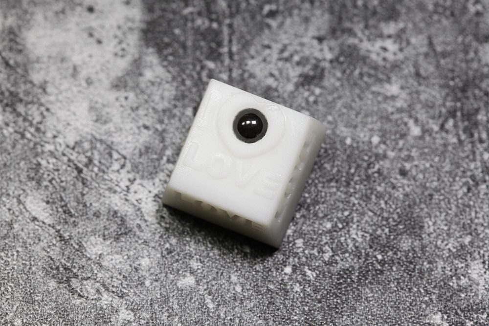 Novelty Shine Through Keycaps 3d printed print printing pla 100 kind love custom mechanical keyboards light Cherry MX compatible