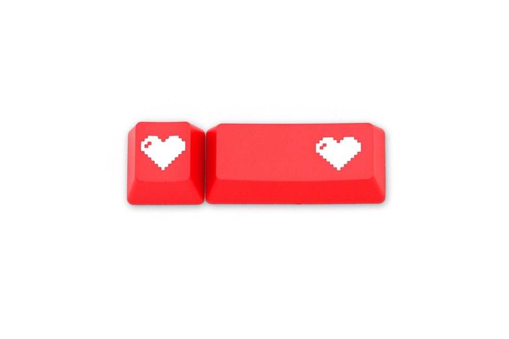 Domikey SA abs doubleshot keycap pixel heart red for oem dsa sa cherry profile poker 87 104 gh60 xd64 xd68 xd84 xd96 xd75 xd87 Domikey SA abs doubleshot keycap pixel heart red for oem dsa sa cherry profile poker 87 104 gh60 xd64 xd68 xd84 xd96 xd75 xd87