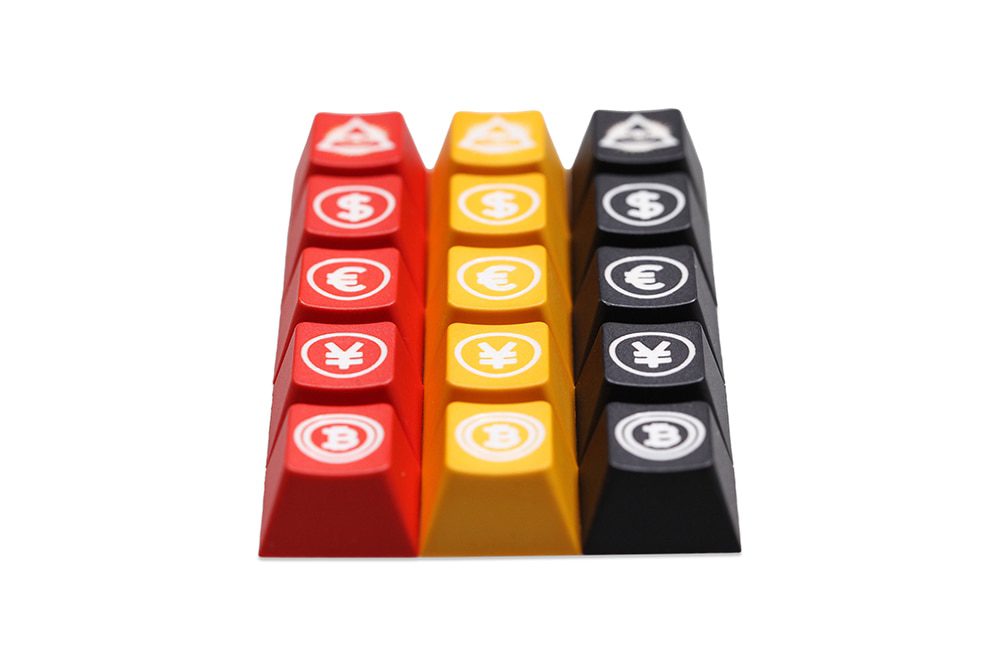 Novelty Eye of Providence All seeing Eye Dollar Euro Yen B Coin profile dip dye Laser pbt keycap for keyboard ESC r1 1x Red Novelty Eye of Providence All seeing Eye Dollar Euro Yen B Coin profile dip dye Laser pbt keycap for keyboard ESC r1 1x Red