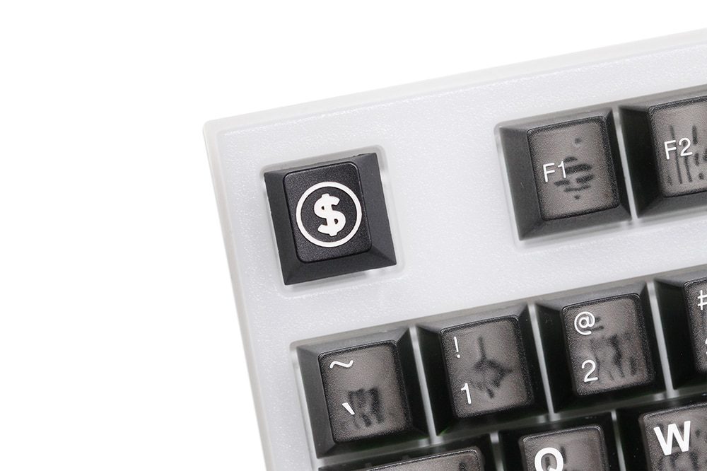 Novelty Eye of Providence All seeing Eye Dollar Euro Yen B Coin profile dip dye Laser pbt keycap for keyboard ESC r1 1x Red Novelty Eye of Providence All seeing Eye Dollar Euro Yen B Coin profile dip dye Laser pbt keycap for keyboard ESC r1 1x Red