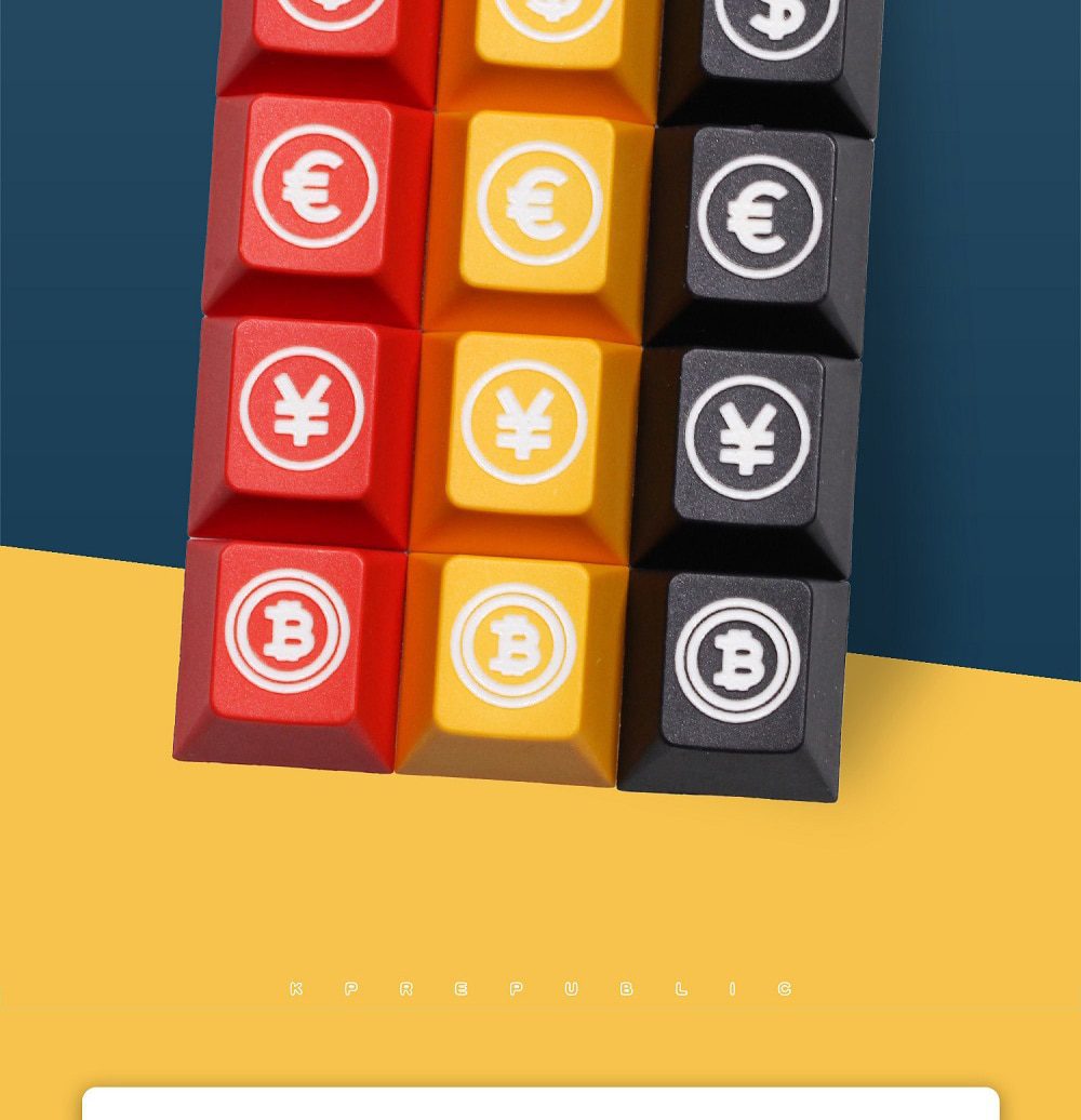 Novelty Eye of Providence All seeing Eye Dollar Euro Yen B Coin profile dip dye Laser pbt keycap for keyboard ESC r1 1x Red Novelty Eye of Providence All seeing Eye Dollar Euro Yen B Coin profile dip dye Laser pbt keycap for keyboard ESC r1 1x Red