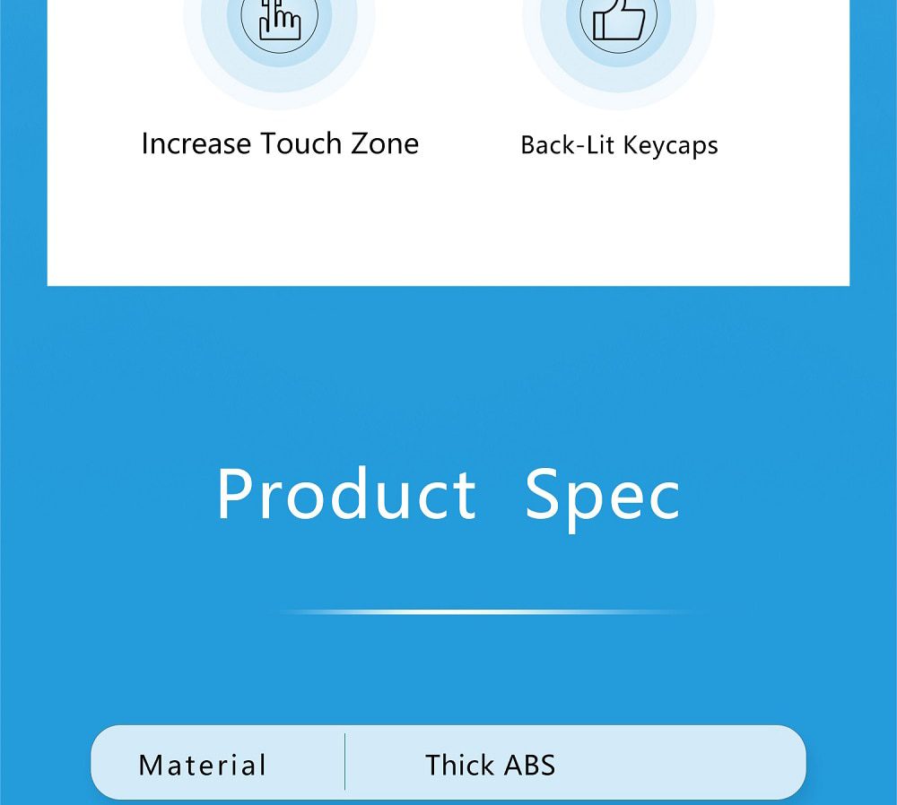 Novelty Shine Through Keycaps ABS Laser Etched back lit black red Enter Backspace OEM Profile Big Sucker