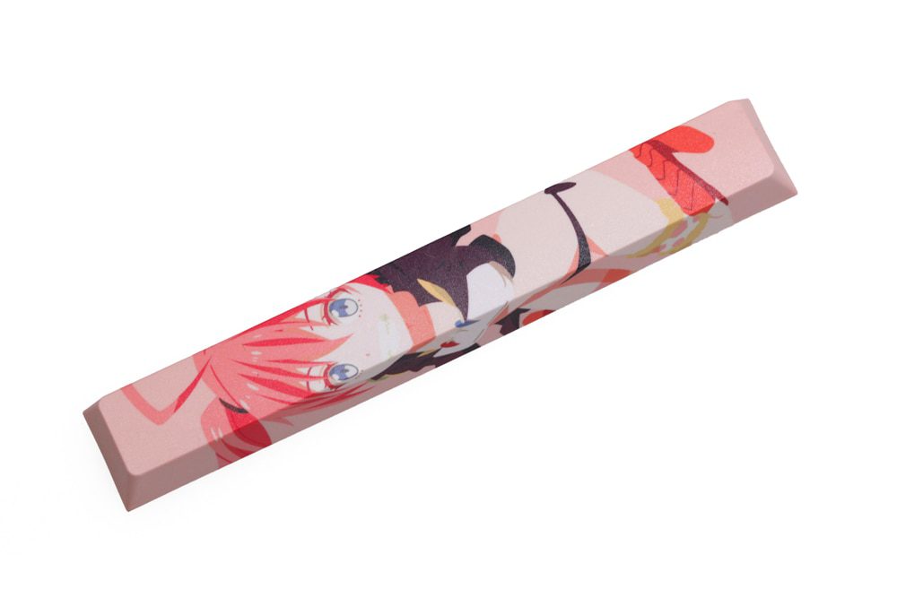 Allover dye subbed Keycap Novelty 6.25u spacebar pbt for custom keyboard Milim Nava Suzumiya Haruhi Elaina Takanashi Rikka Allover dye subbed Keycap Novelty 6.25u spacebar pbt for custom keyboard Milim Nava Suzumiya Haruhi Elaina Takanashi Rikka