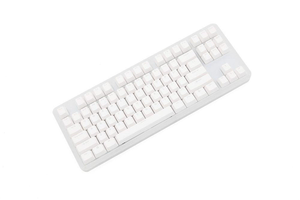 INKC 87 key Mechanical Keyboard 80% 87 TKL PCB Acrylic CASE hot swappable switch support lighting effects with RGB switch led