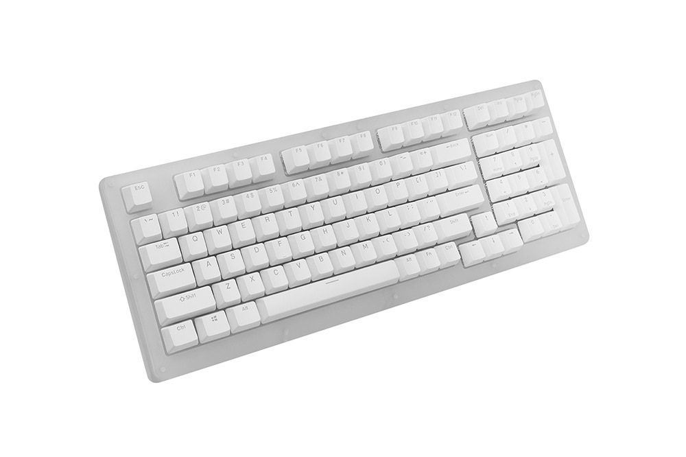 Womier 98 key K98 Mechanical Keyboard 98 PCB CASE hot swappable switch support lighting effects with RGB switch led Womier 98 key K98 Mechanical Keyboard 98 PCB CASE hot swappable switch support lighting effects with RGB switch led