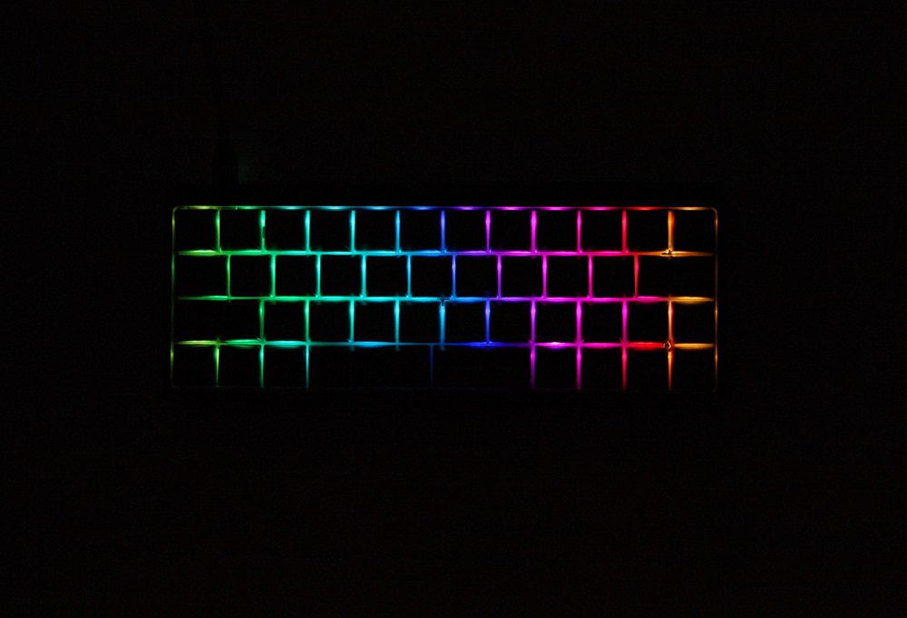 bm43 RGB 43 keys 40% Custom Mechanical Keyboard PCB programmed VIA qmk firmware with rgb bottom underglow hot swapping switch bm43 RGB 43 keys 40% Custom Mechanical Keyboard PCB programmed VIA qmk firmware with rgb bottom underglow hot swapping switch