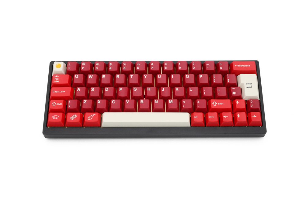 bm60 iso bm60rgb UK EU rgb 60% gh60 hot swappable Custom Mechanical Keyboard qmk firmware rgb underglow type c  PCB programmed