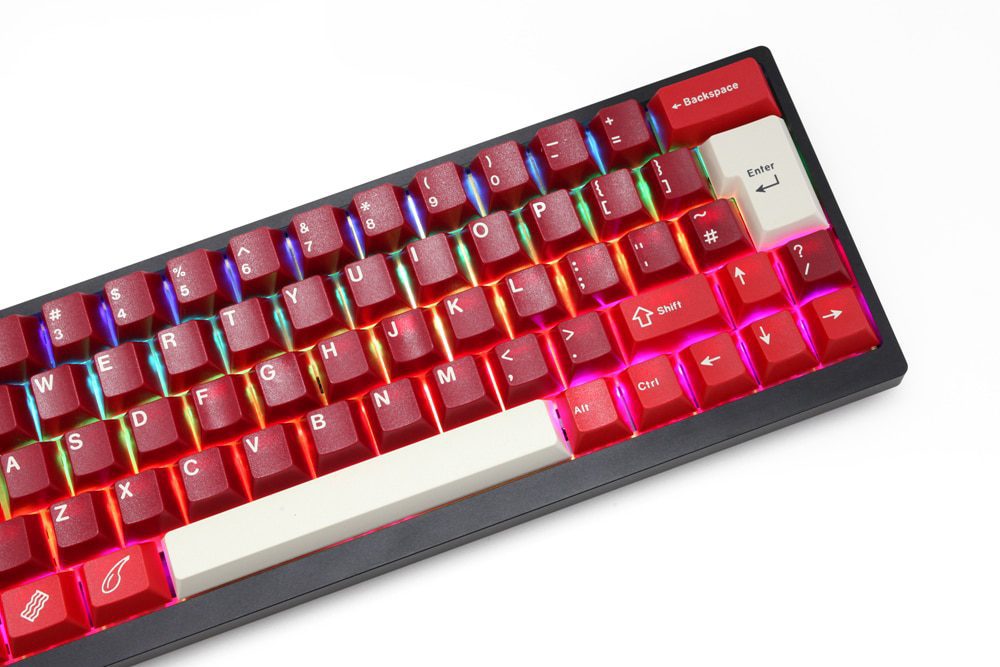 bm60 iso bm60rgb UK EU rgb 60% gh60 hot swappable Custom Mechanical Keyboard qmk firmware rgb underglow type c  PCB programmed