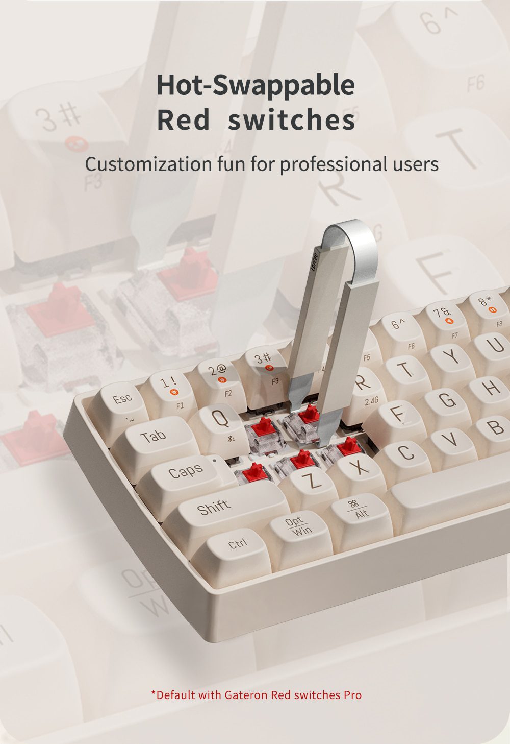 LOFREE Loflick 3 Mode wireless mechanical keyboard bluetooth 5.0 gaming home office red axis laptop tablet 68 and 100 keys LOFREE Loflick 3 Mode wireless mechanical keyboard bluetooth 5.0 gaming home office red axis laptop tablet 68 and 100 keys