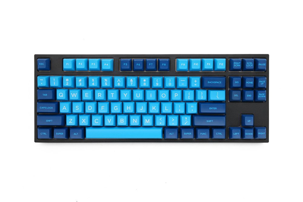 bm80 bm80rgb 80% rgb hot swappable Custom Mechanical Keyboard PCB programmed full rgb switch underglow type c qmk VIA firmware