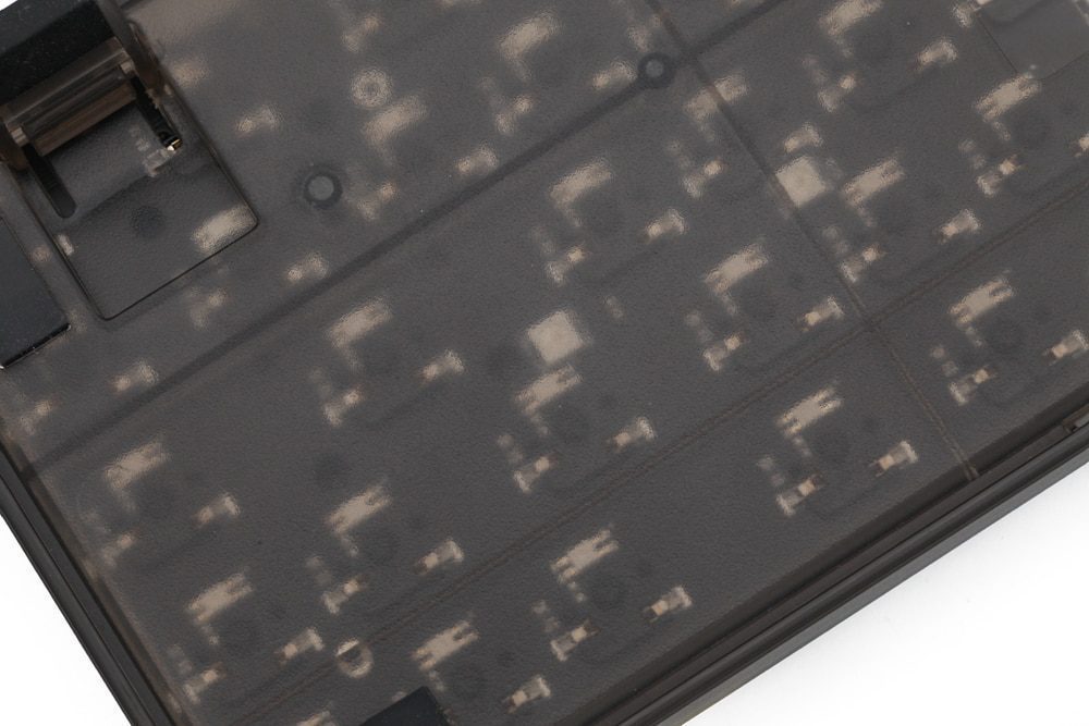 bm65rgb bm65 ISO rgb 65%  hot swappable Custom Mechanical Keyboard PCB programmed qmk VIA firmware rgb switch underglow type c