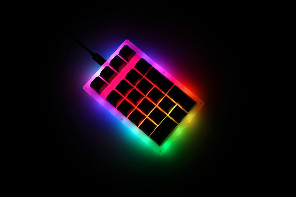 Womier 21 key K21 Mechanical Keyboard kit 20% Numpad PCB CASE hot swappable switch support lighting effects with RGB switch led Womier 21 key K21 Mechanical Keyboard kit 20% Numpad PCB CASE hot swappable switch support lighting effects with RGB switch led