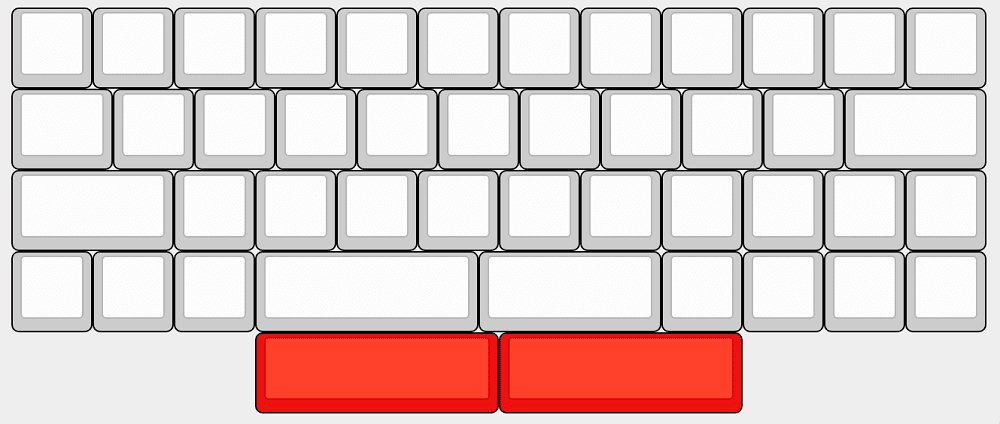 stainless steel plate for bm43a bm43 40% custom keyboard Mechanical Keyboard Plate support bm43a stainless steel plate for bm43a bm43 40% custom keyboard Mechanical Keyboard Plate support bm43a